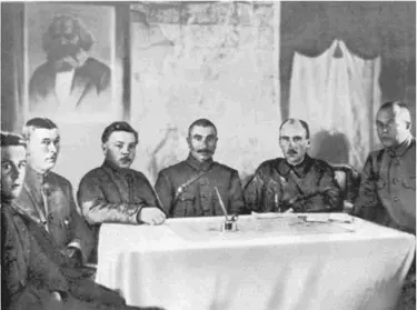 Заседание Реввоенсовета Конармии В центре К Е Ворошилов С М Буденный С - фото 18