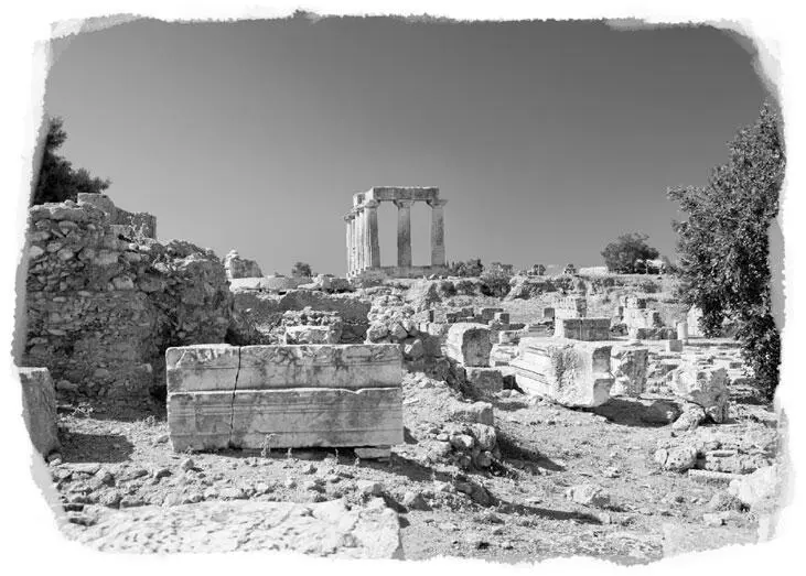Руины Коринфа Апостол Павел Икона Дионисий Кон XV нач XVI в - фото 55