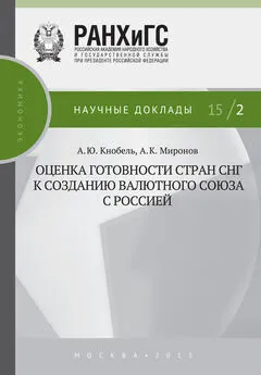 Алексей Миронов - Оценка готовности стран СНГ к созданию валютного союза с Россией