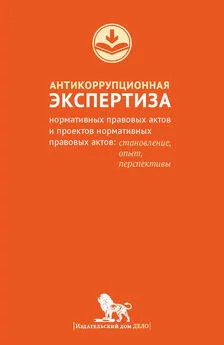 Владимир Южаков - Антикоррупционная экспертиза нормативных правовых актов и проектов нормативных правовых актов. Становление, опыт, перспективы