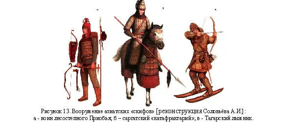 Но только лишь буйствами и грабежом мирных соседей занимались номады скифского - фото 14