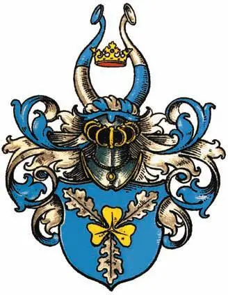Фамильный герб Отто фон Бисмарка Мать Отто фон Бисмарка Вильгельмина фон - фото 2