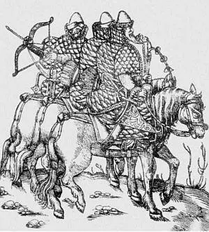 Русская конница в XVI веке Гравюра из книги С Герберштейна Молодость - фото 17