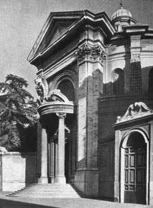 Лоренцо Бернини Церковь СантАндреа аль Квиринале в Риме Фасад 16531658 В - фото 86