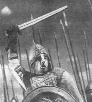 Николай Черкасов в роли Александра Невского 1938 год Бутафоры придумали для - фото 96