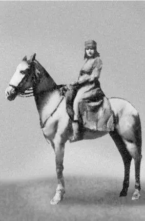 Лариса Рейснер на любимом коне Кречете Акварельный портрет поэтессы с - фото 41