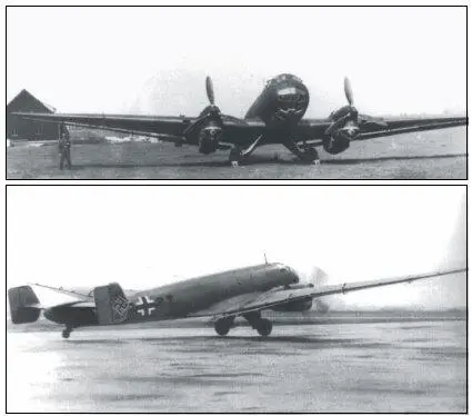 Высотный самолет6разведчик Ju686P из AufklGrObdL Бомбардировщик Не111 - фото 12