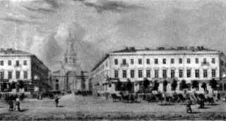 Петербург Невский проспект фрагмент панорамы В С Садовников 1830е гг - фото 30