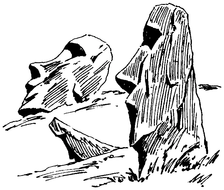 Каменные великаны острова Пасхи Архипелаги Дэвиса и Наска Возможно известия - фото 115