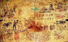 Рис 168 Фрагмент тлашкальского манускрипта Ктонибудь видит здесь - фото 173