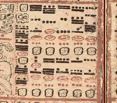 Рис 177 Нулираковины в записи майя фрагмент Дрезденского кодекса - фото 183