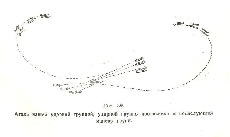 Ударная группа противника приняв атаку снизу на встречных курсах имея меньшую - фото 43