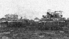 Другая часть панорамы Тигров захваченных в районе Умани Весна 1944 г - фото 112