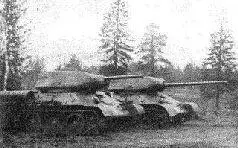 Испытания танка Т34 с башней Т43 на погоне 1600мм и 85мм пушкой Д5Т 1943 - фото 67