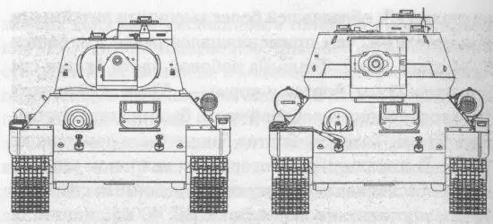 Сравнительные размеры танков Т34 и Т3485 Что касается приборов наблюдения - фото 131