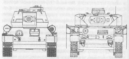 Сравнительные размеры танков Т3485 и PzIVH Не встречая в первые два дня - фото 141