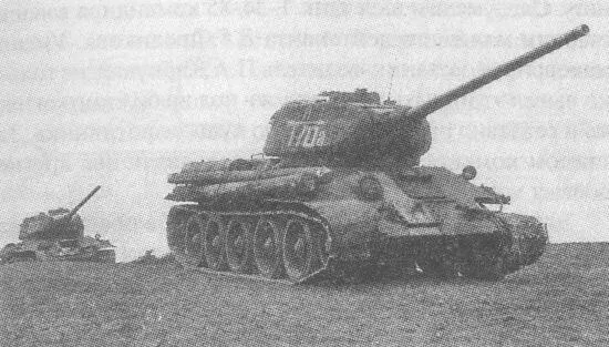 Танки Т3485 4й гвардейской танковой бригады 2го гвардейского танкового - фото 144