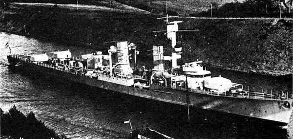 Легкий крейсер Карлсруэ 2051938 выведен из состава флота и отправлен на - фото 140