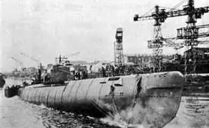 Подлодка U301 в доке на ремонте U302 Тип VIIСЗаложена 241941 на верфи - фото 383
