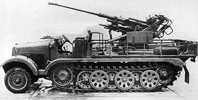 Самоходная зенитная установка SdKfz 61 Находилась в подчинении с марта 1943 - фото 158