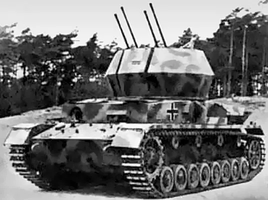 Самоходная зенитная установка Вирбельвинд Состав на март 1944 16я - фото 356