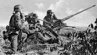 37мм зенитное орудие Flak 18 Состав на окт 1944 9я Ландсхут 13я - фото 423