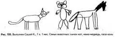 В рисунке семьи животных прослеживаются те же закономерности что и в рисунке - фото 155