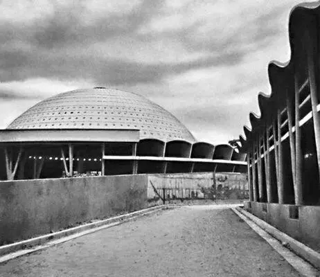 Рынок в г СидиБельАббес 1955 Арх М Ж Мори инж Пельнар и Како Школа - фото 133