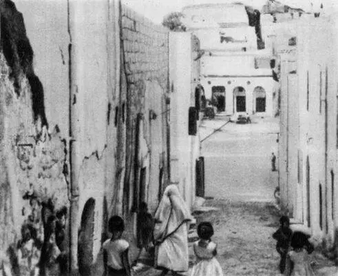 На одной из улиц г Лагуат Дворец наций близ г Алжир 1965 Египетский арх - фото 152