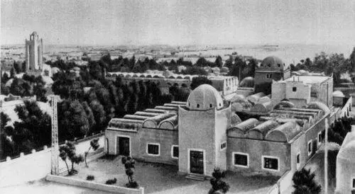 Город ЭльУэд в Алжирской Сахаре Мозаики римского времени фрагменты - фото 158