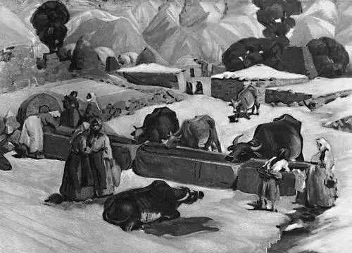 С А Аракелян У родника 1928 Картинная галерея Армении Ереван Араки - фото 32