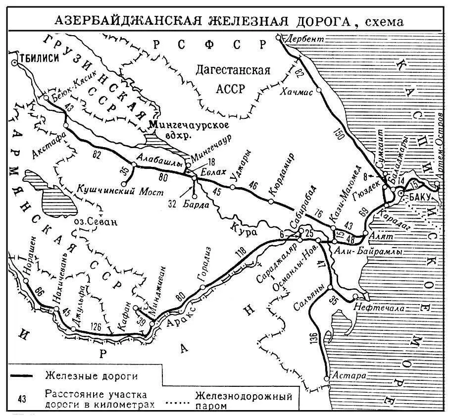 Азербайджанская железная дорога Схема Азербайджанская лошадь - фото 4