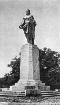 Ф Г Абдурахманов Памятник Низами в Кировабаде Бронза гранит 1946 - фото 67