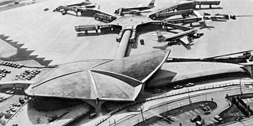 Аэровокзал компании TWA в аэропорту Кеннеди НьюЙорк 1962 Архитектор Э - фото 7