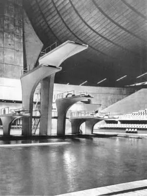 Национальный спортивный центр Иогги в Токио 1964 Архитектор К Тангэ Вышки - фото 460