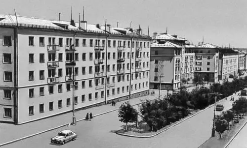 Город Балхаш Улица Ленина Балхаш озеро в Казахской ССР - фото 327