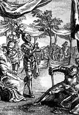 Сцена из балета Адель де Понтье И Штарцера Балегм Ж Ж Новер Вена 1774 - фото 303