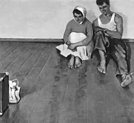 Белорусская ССР Изобразительное искусство 1920 вв М В Данциг Новосёлы - фото 147