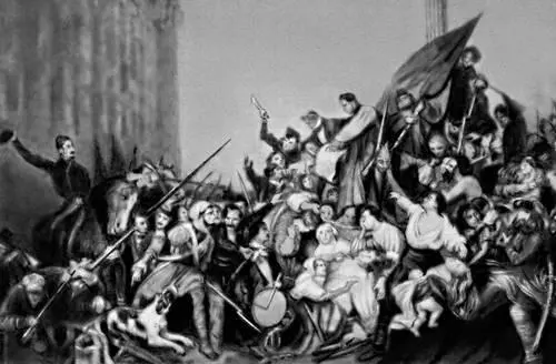 Эпизод Бельгийской революции 1830 Картина художника Г Вапперса 1835 - фото 235