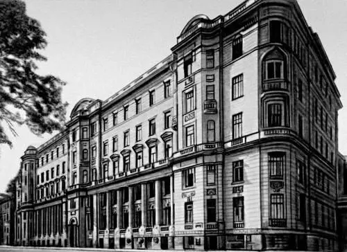 Л Н Бенуа Жилой дом на Кировском проспекте в Ленинграде 191113 Бенуа - фото 313