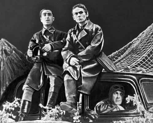 Сцена из спектакля Парень из нашего города К М Симонова 1941 Режиссёр И - фото 458