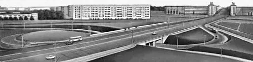 Транспортная развязка на площади Гагарина в Москве Московская кольцевая - фото 9