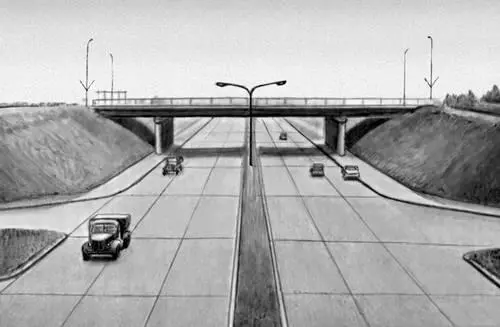 Московская кольцевая автомобильная дорога с цементнобетонным покрытием - фото 10
