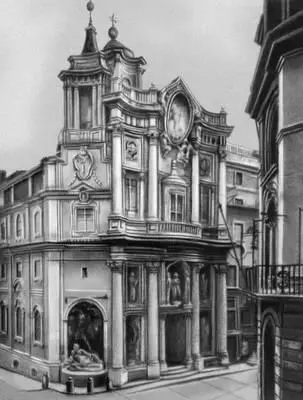 Ф Борромини Церковь СанКарло алле Куатро Фонтане в Риме 163467 Борсек - фото 327