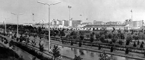 Город Навои Театральная улица Сев хлопчатника в колхозе Узбекистан - фото 198