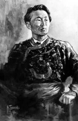 А И Тимин Портрет артиста Б М Балдакова 1946 Музей искусства народов - фото 132