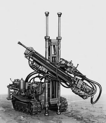 Рис 4г Буровой станок ударновращательного бурения самоходный Рис 4в - фото 105