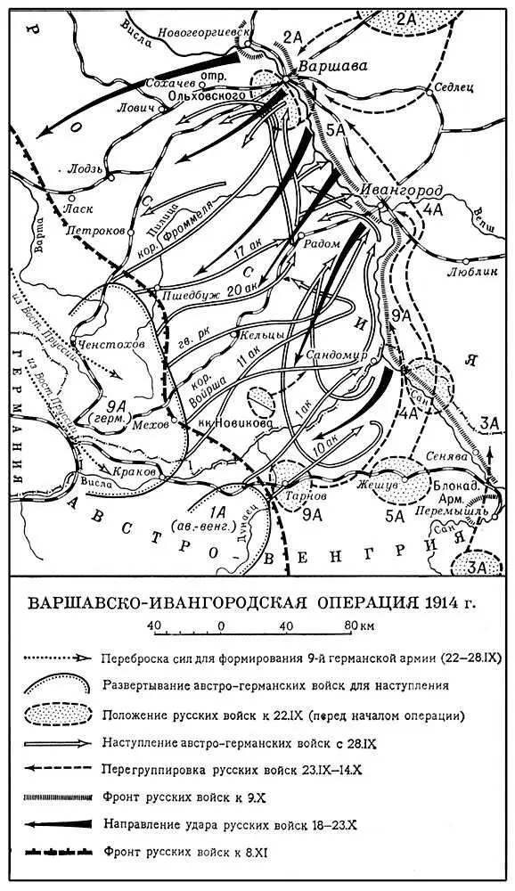 Варшавскоивангородская операция 1914 Варшавянка Варшавянка1 - фото 316