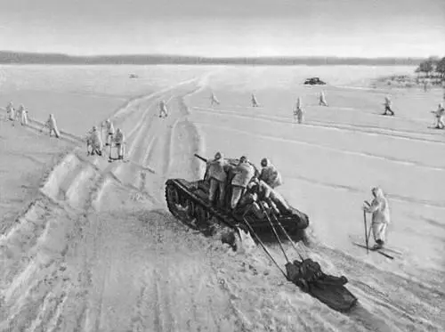 Наступление советских войск в Подмосковье Декабрь 1941 Атака 5го - фото 125