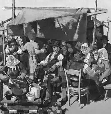 В АбаНовак Ярмарка в г Сольнок 1930е гг Кадр из фильма Двадцать - фото 343